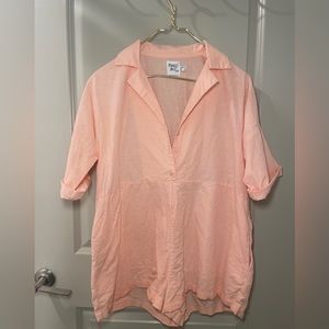 Princess Polly Oversized Pink Romper